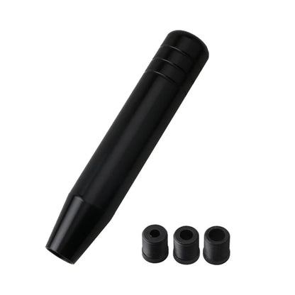 Universal Auto 13cm 18cm Length Manual Car Gear Shift Knob Aluminum Gear Shift Knob Racing Car Shift Gear Knob With 3 Adapters