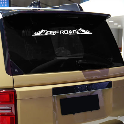 Creative Mountain 4x4 Off Road Sticker Car Windshield Window Body Side Deocr Decal Waterproof Decoration Auto Tuning Accessories