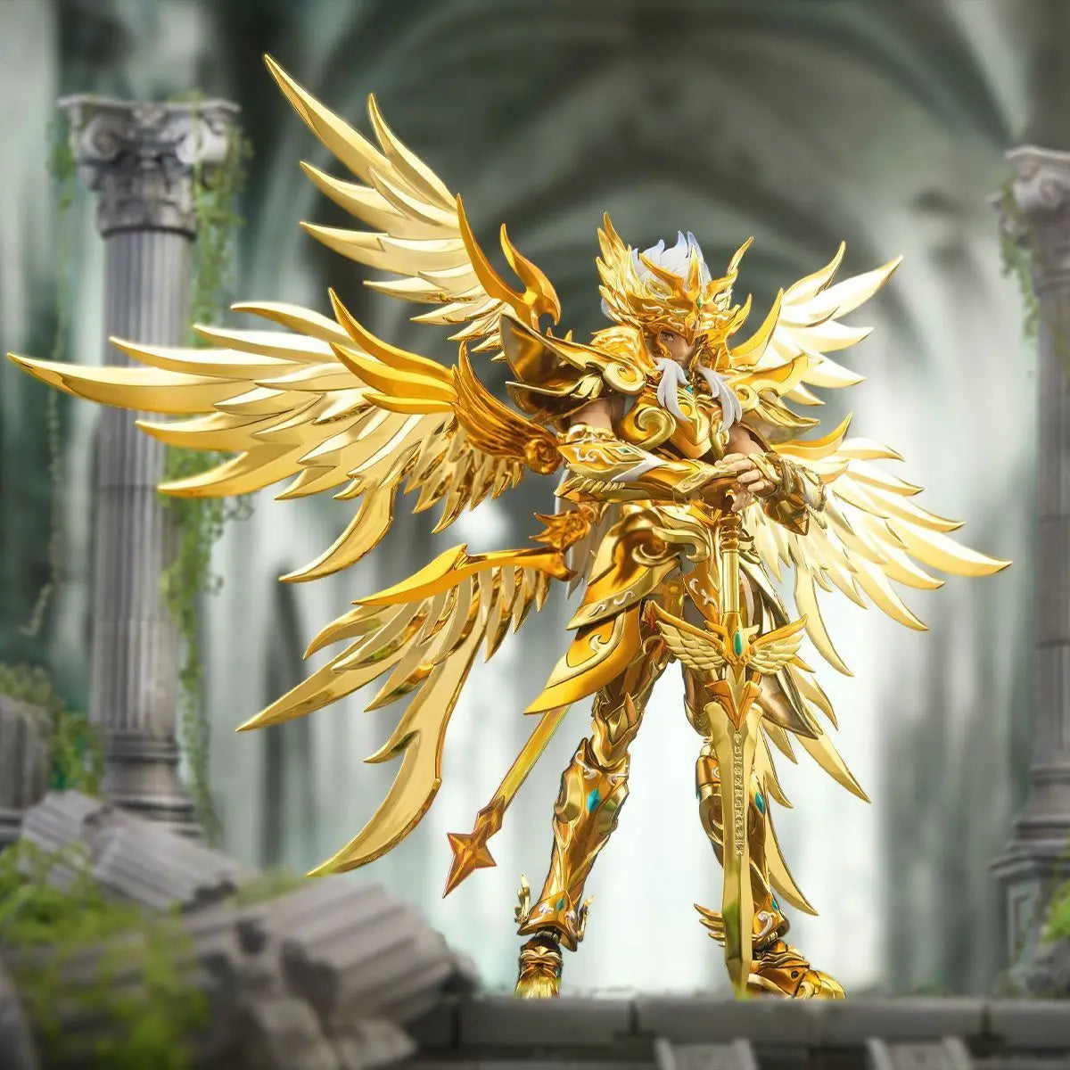 In Stock Saint Seiya ToyPoint TP Zeus Platinum / Star Cast Version Saint Cloth Myth  Armor Action Figure Toys Collect Gifts