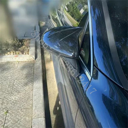 For Porsche Cayenne 2011 2012 2013 2014 Paste style Side Door Side Mirror Cover Trim Rear View Cap Overlay Molding Garnish