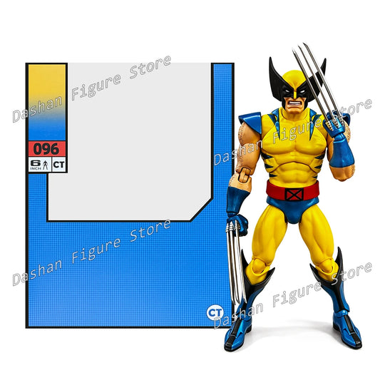 CT Toys Wolverine Action Figure Comic X Men Figures Mafex 096 Logan Howlett Figurine Collection Movable Model Toy Holiday Gifts