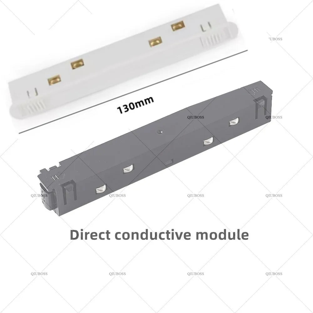 Magnetic Track LED Light Fixtures Flexible Ceiling Spotlight Rail Strip Magnet System For Indoor Modern Home Living Room Kitchen