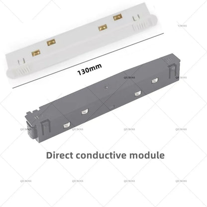 Magnetic Track LED Light Fixtures Flexible Ceiling Spotlight Rail Strip Magnet System For Indoor Modern Home Living Room Kitchen