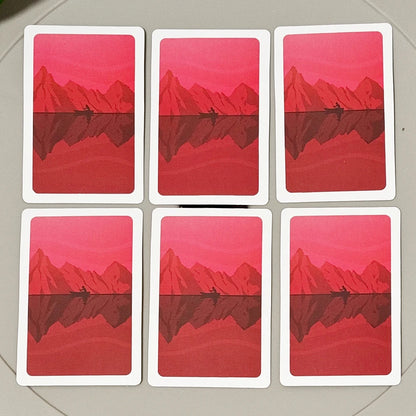 Rusty Lake Playing Cards - 54 Pcs Poker Cards Featuring Mr. Crow, Mr. Owl & Cube Escape Characters 9*6cm on Embossed Cardstock