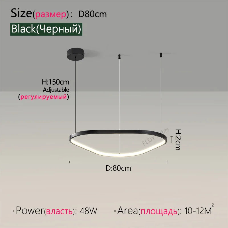 Modern Designer Chandelier Hanging Lamp Pendant Lamps for Ceiling Modern Home Decor Ornaments Interior Lighting Pendant Lamp