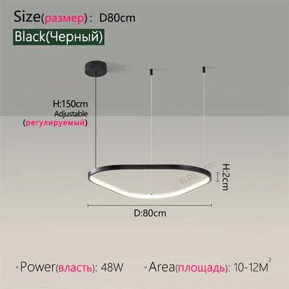 Modern Designer Chandelier Hanging Lamp Pendant Lamps for Ceiling Modern Home Decor Ornaments Interior Lighting Pendant Lamp