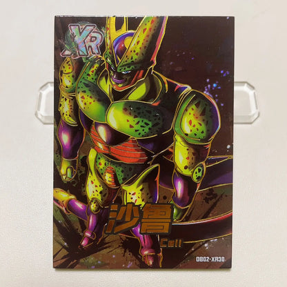 Anime Dragon Ball XR SAR SGK DSP HCR JR Cards Son Goku Piccolo Broli Burdock Android 18 Bulma Tien Shinhan Collectible Cards