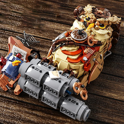 1200+pcs Owl Detective Magic Animal MOC Building Blocks Set Educational DIY Toys for Kids Adult Gifts Creative Bricks Toy Model