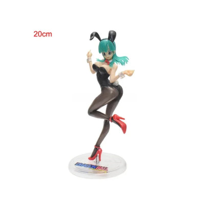 DBZ Anime Figurine Android Launch Bulma Camouflage Kawaii Sexy Bunny Girl VC Action Figures Model Collectible Toys