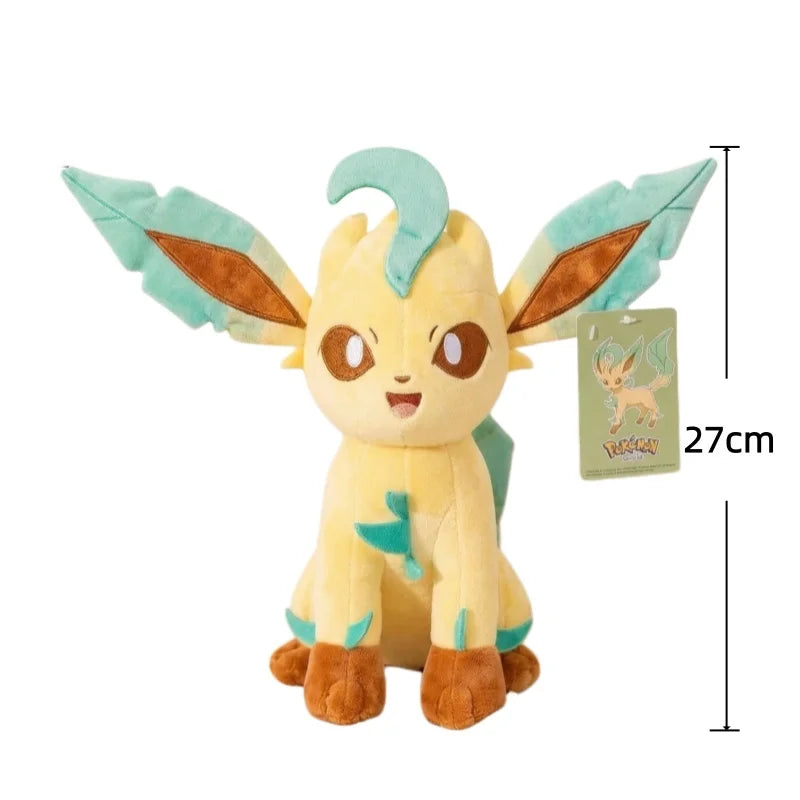 Pokemon Sylveon Plush Anime Cartoon Collectible Figurine Toy Kawaii Eevee Stuffed Doll for Kids and Adults