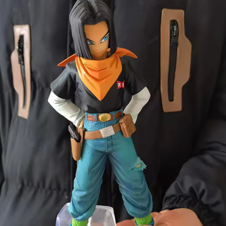 26CM Dragon Ball Z Android 18 Anime Figure Action Figures Pvc Model Statue Collection Decoration Toys Ornaments Christmas Gift