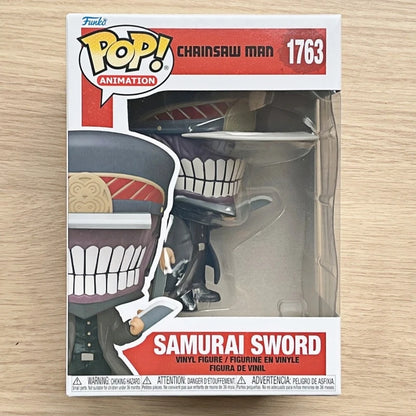 Funko Pop Chainsaw Man Himeno Kishibe Pochita Denji Samurai Sword Vinyl Figure Anime Collectible Model Desktop Ornament Toy Gift