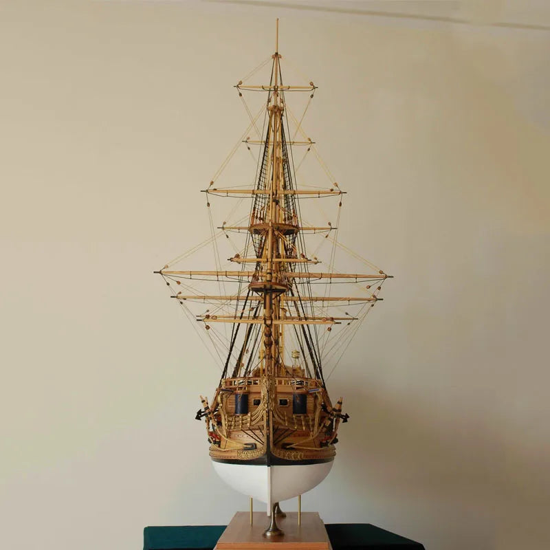 1/50 St. Philip Class I Battleship Wooden Ship Model Kit DIY Hand-assembled Ship Model Toy Gift Simulation Sailboat Model