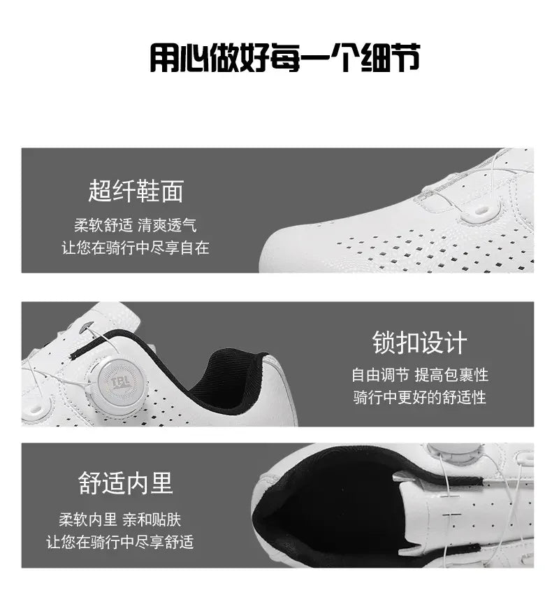 Professional SPD Indoor MTB Training Sport Pedal Men's Cycling Shoes Racing Self-Locking Speed Road Women Cleats Bicycle Shoes