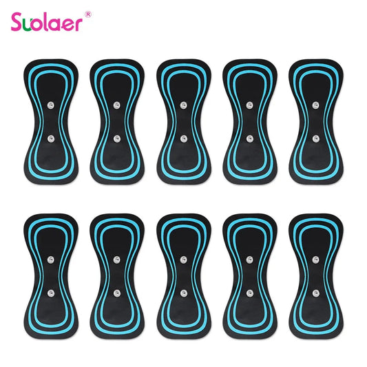 Electric Massager Pad for Mini Neck Cervical Massage Stimulator Adjustable Massage Pad for Shoulder Back Waist Arms Legs Aches