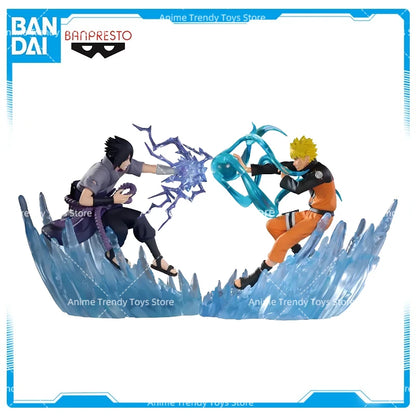 In Stock Bandai Banpresto Shippuden Combination Battle 2 Uchiha Sasuke Naruto Uzumaki Original Figure Model WY Gifts