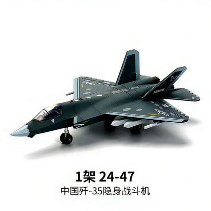 1/72 Assemble Fighter Jet US F22 F14 Tomcat Soviet SU-35 Su-57 Aircraft Model Military Building Block Toy
