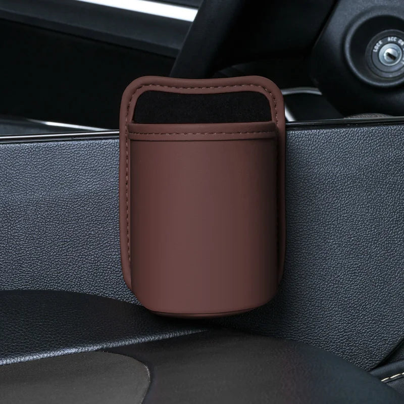 Car Door Cup Holder Box Universal Drink Rack Storage Bin Back Clip Design Car Seat Back Water Cup Box Organizer Pocket
