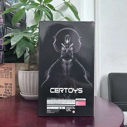 28 Cm Alien Vs. Predator Alien Xenomorph Buddhism Action Figure Toys 28cm Large Statues Model Doll Collectible Ornaments Gifts