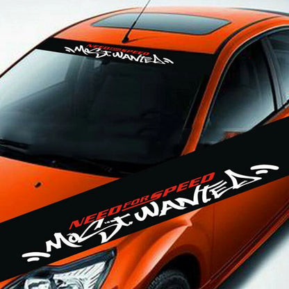 1pc Reflective Car Styling Front Windshield Decal Vinyl Stickers Brand New Auto Front Windshield Film Stickers Decoration