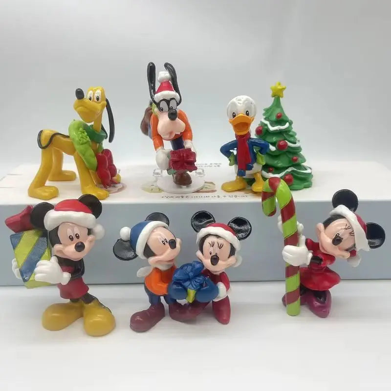 Cute Amusement Park Blind Box Small Mouse Duck Action Figure Male And Female Desktop Creative Decoration Toys Birthday Gifts