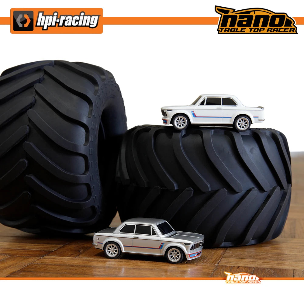 HPI Racing 161400 161401 1:64 Turbo NANO-TTR 1/64 Mirco RC Remote Control Model On-road Car Desktop Adult Children's Toys