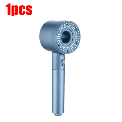 5 Mode Adjustable Shower Head Large Flow Filter Showerhead High Pressure Water Saving Mixer Shower Nozzle Bathroom Accessories