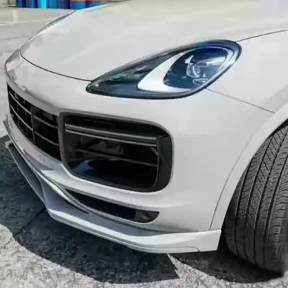 PP Material Front Bumper Assembly for Porsche Cayenne 18-23 Upgraded to Turbo Style Car Bumper Body Kit