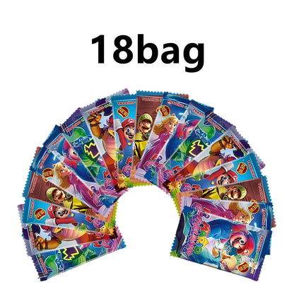 Super Mario Galaxy Trading Cards Collectible Booster Box 288 Anime Game Character Cards for Fans, Ideal Collectible & Party