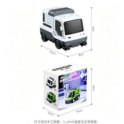 2026 New SONNY RC Car Desktop Vacuum Cleaning 4WD Drift Remote Control Vehicle Mini Tabletop Hobby Toy