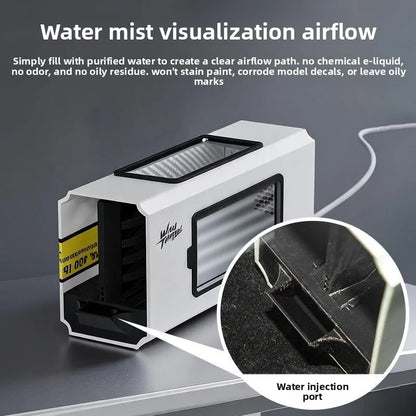 1:64 Scale Wind Tunnel Model Tester Adjustable airflow