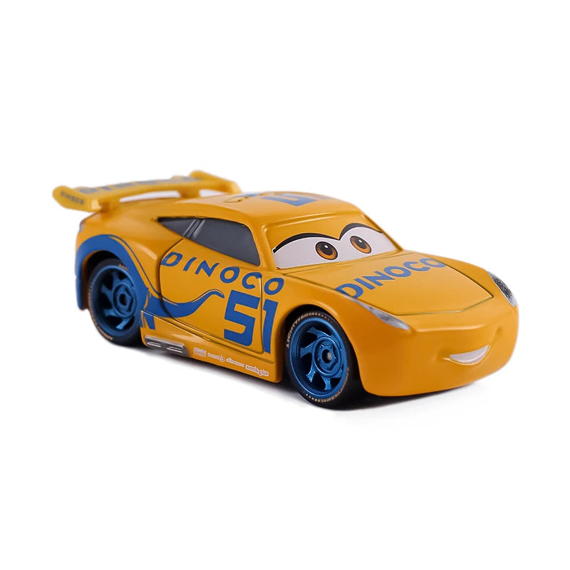 Pixar Car 2 Car 3 Storm Jackson Truck Lightning McQueen No：4 28 33 63 Container Truck Die Casting Mack Model Child Birthday Gift