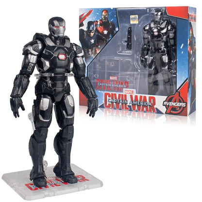 Zhongdong Marvel Avengers Super Heroes Action Figure Collectible Model Statue Desktop Decoration For Adult Marvel Fans