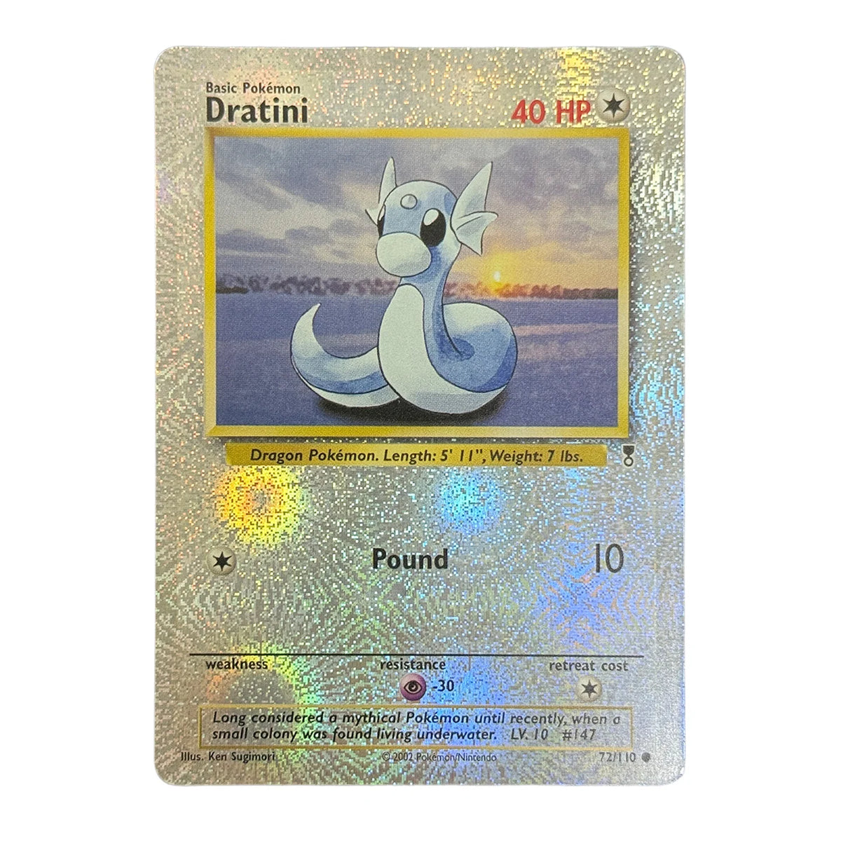 TCG English Mewtwo Collection Card Legendary Collection 29/110 #29 Reverse Holo Card Diy Proxy