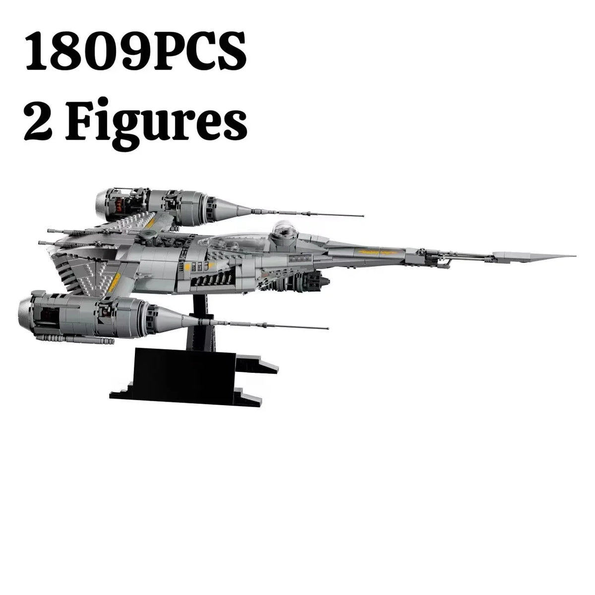 1809PCS Space MOC N-1 Starfighter model building block collection Display Model Adult high-tech toy gift