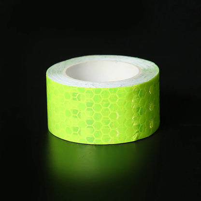 Outdoor Waterproof Reflective Warning Tape, Reflective Tape, Night-Time Stickers Suitable for Trailers, Bicycles, Clothing, Cars, and Decorative Strips