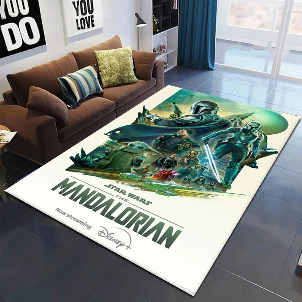 20th Anniversary 2025 S-Star W-Wars Revenge of Sith Scifi Film for Bedroom Living Room Sofa Home Anime Rug Non-slip Floor Mat