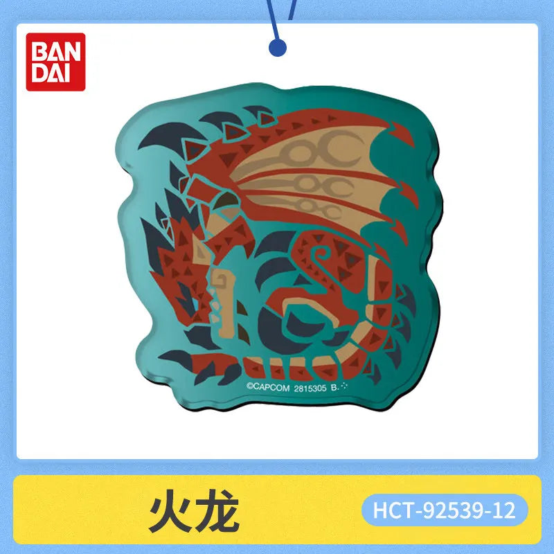 In Stock New Monster Hunter Refrigerator Magnet Fridge Decoration Collectible Creative Model Toys Anime Periphery Friend Gift