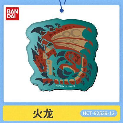 In Stock New Monster Hunter Refrigerator Magnet Fridge Decoration Collectible Creative Model Toys Anime Periphery Friend Gift