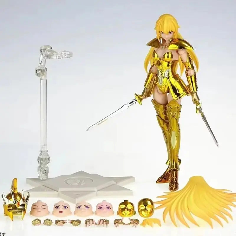 Great Toys/GT Saint Seiya Aries Dolores Pisces Venus Scorpio Geraldine Virgo Vena Sacred Pact Female Gold SaintsAction Figure