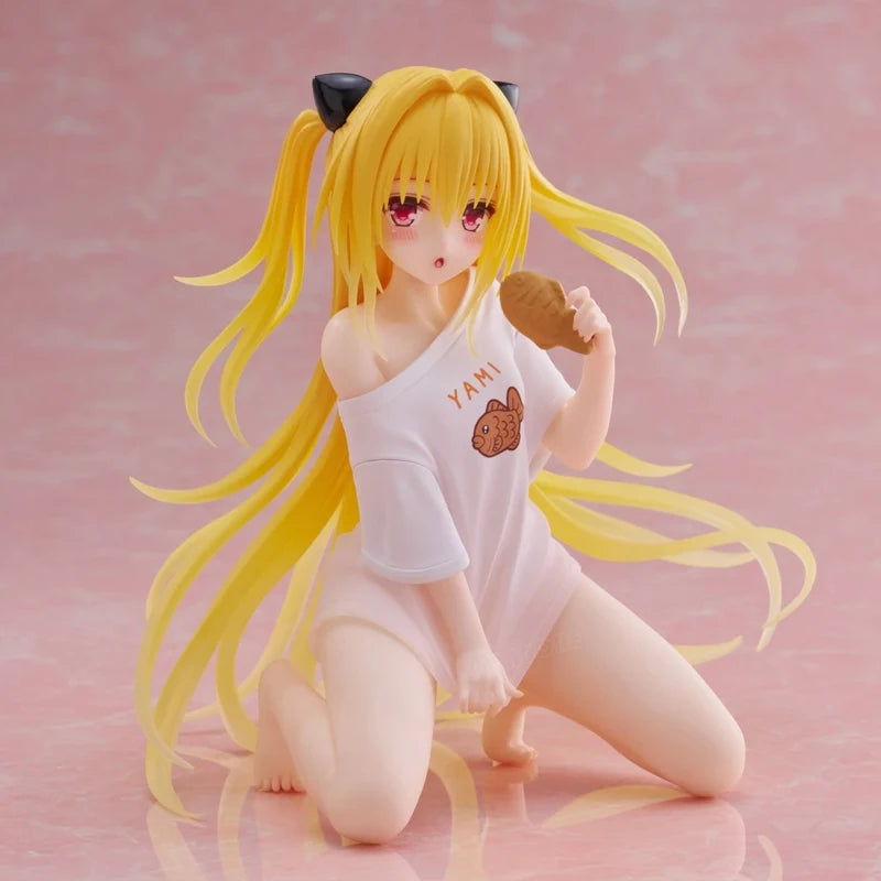 13cm To Love-Ru Darkness Konjiki no Yami Anime Girl Figure LOVEru Yui Kotegawa/Golden Darkness Action Figure Model Doll Toy Gift