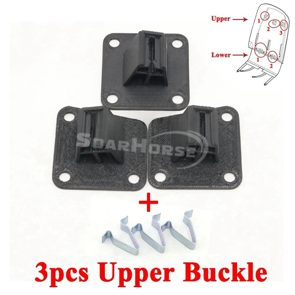 Interior Car Rear Backrest Seat Back Cover Clip Bracket Fixing Buckle For Porsche Cayenne 955 957 2003-2010