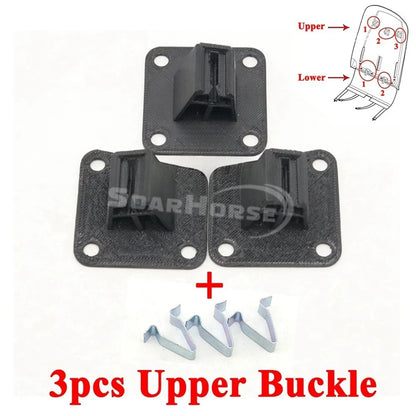 Interior Car Rear Backrest Seat Back Cover Clip Bracket Fixing Buckle For Porsche Cayenne 955 957 2003-2010