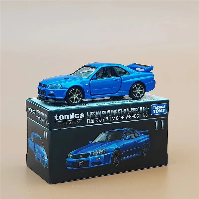 TOMY Initial D AE86 Supra RX7 GTR Alloy Car Diecasts & Toy Vehicles Car Model Miniature Scale Model Car For Children