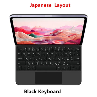 Magic Keyboard Folio For Xiaomi Pad 7 2024 Mi Pad 7 8 Pro 11.2' Tablet Smart Case For Xiaomi Pad 8 Spanish German Keyboard Cover