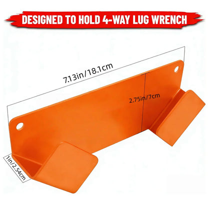 Wall Mounted Tire Wrench Storage Rack, Capable of Storing Tire Wrenches and Cross Wrench Storage Racks