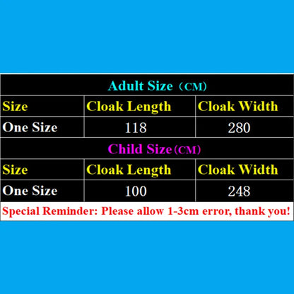 Medieval Black Hooded Cloak Halloween Retro Battle Warrior Cosplay Costume Cape Adults and Kids Dress Up Costume