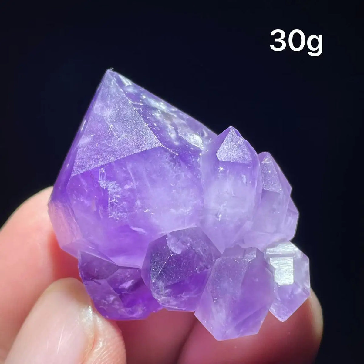 100% Natural Amethyst Flower Clusters, Raw Stones, Mineral Specimens from Madagascar