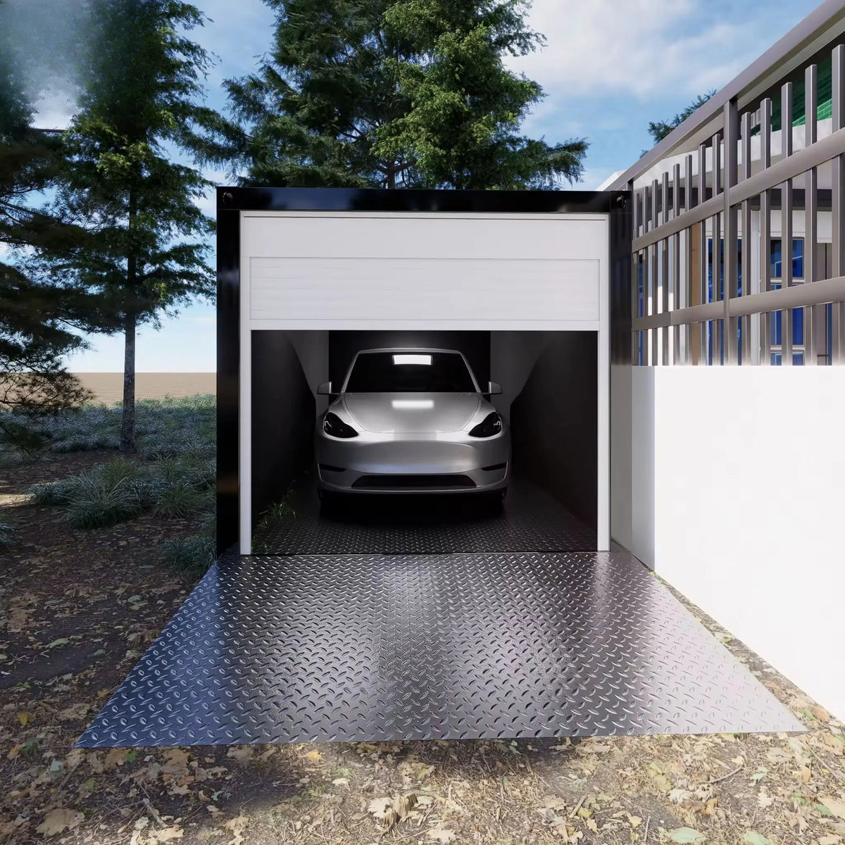Any Size Custom Reinforced Heavy Duty Steel Structure Pre Fabricated Warehouse Modular Container House Mobile Storage Shelter