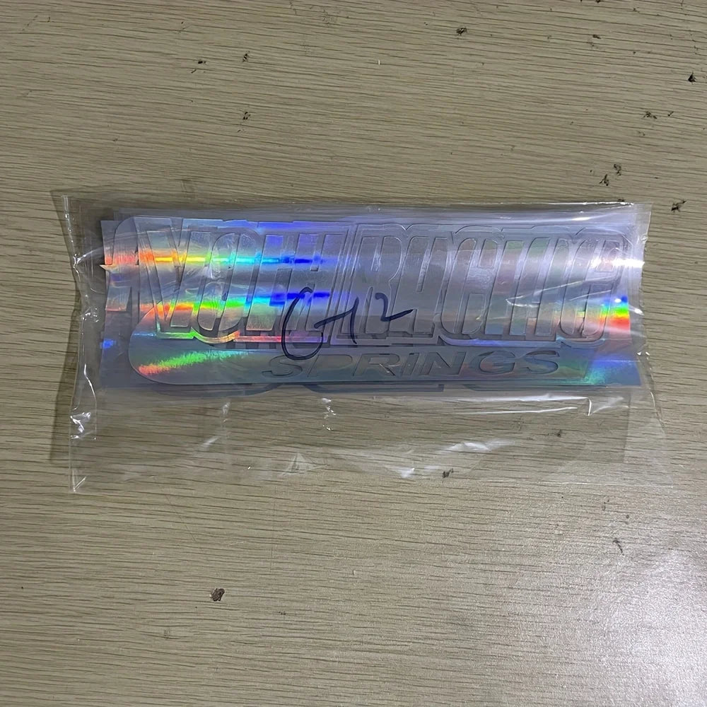 Random 12pcs JDM Racing Sponsor Decals Set Reflective Car Stickers